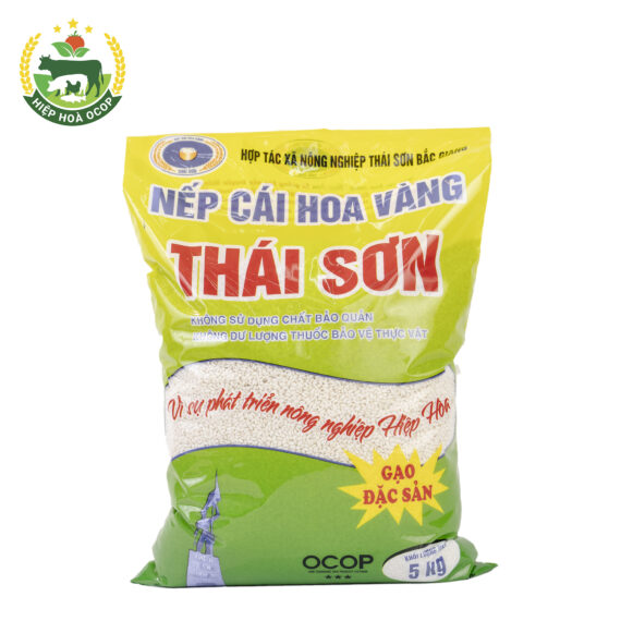 Nếp cái Hoa Vàng Thái Sơn