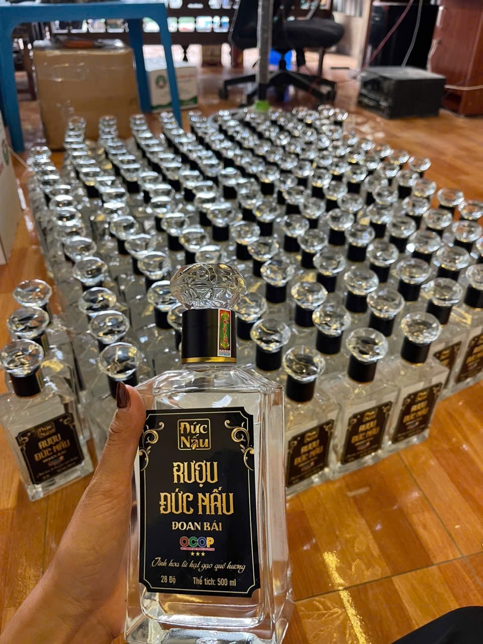 Rượu Đức Nấu Đoan Bái (sản phẩm xã Hiệp Hòa) - Hình ảnh 4