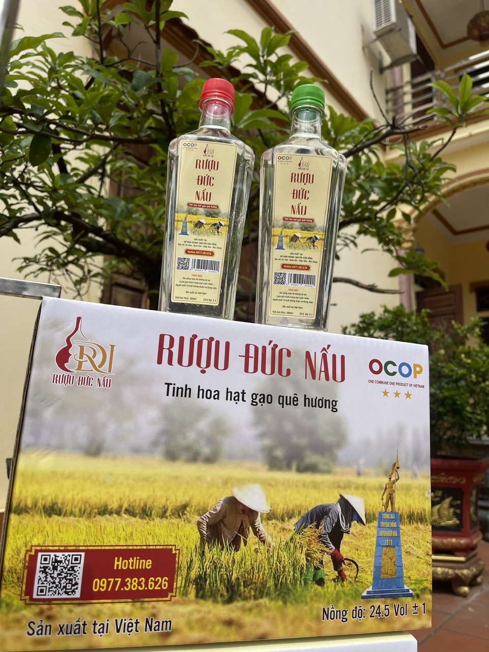 Rượu Đức Nấu Đoan Bái (sản phẩm xã Hiệp Hòa) - Hình ảnh 5