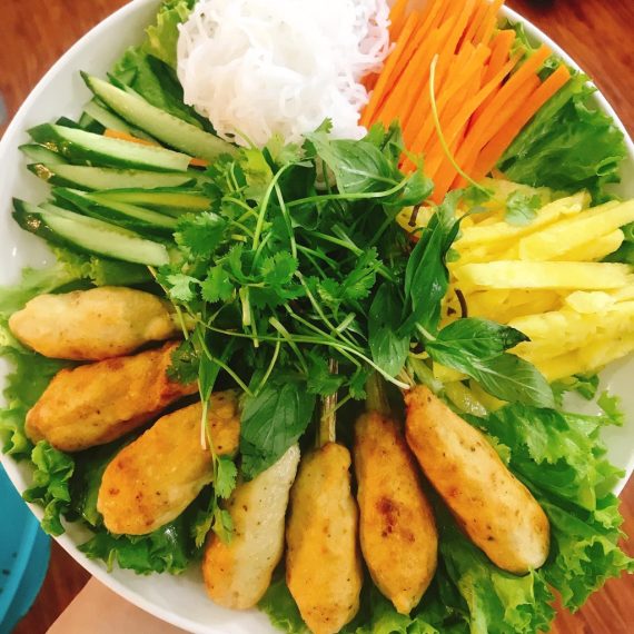 Chả ức gà bọc xả - Hình ảnh 2